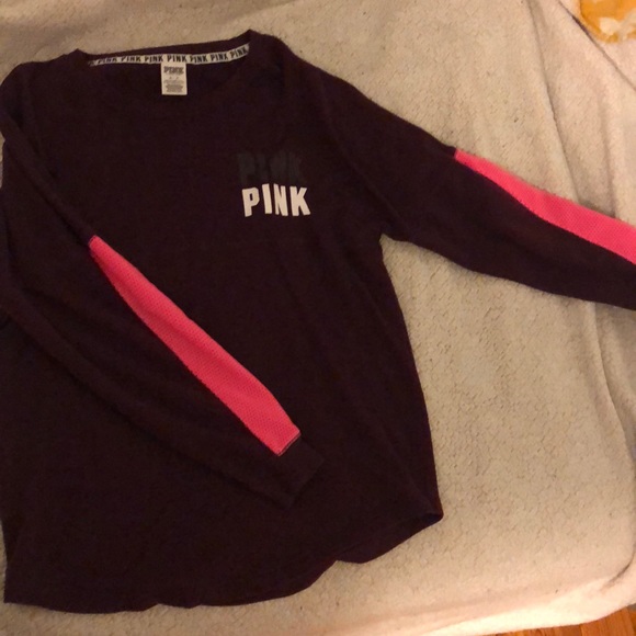 PINK long-sleeve t-shirt - Picture 1 of 2